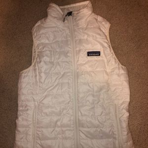 White Patagonia Vest